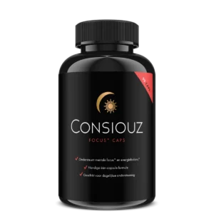 Consiouz Focus Caps supplementfles voor mentale energie